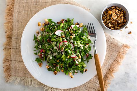 Parsley Salad With Barley, Dill and Hazelnuts Recipe - NYT Cooking