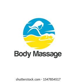 Body Massage Logo Vector Illustration Stock Vector (Royalty Free ...