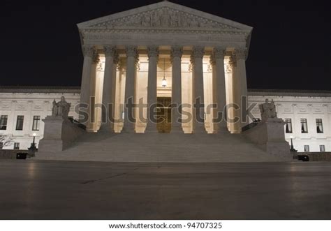 Usa Supreme Court Building Washington Dc Stock Photo (Edit Now) 94707325