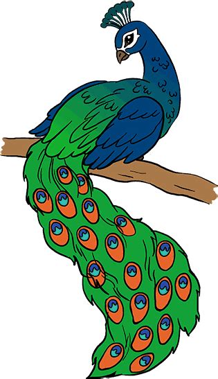 Download How To Draw A Peacock In A Few Easy Steps - Easy Drawing Of Peacock - Full Size PNG ...