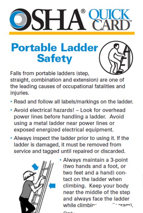 Osha Regulations For Step Ladders