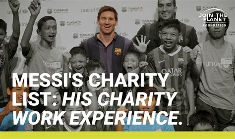 Lionel Messi Charity List: His Charity Work Explained – Join The Planet