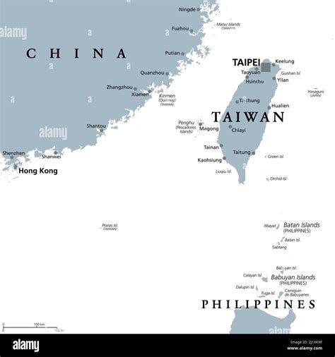 Strait Of Taiwan Map - Cassey Angelique