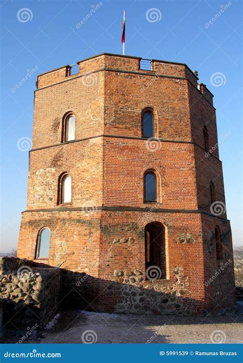 Vilnius Castle stock image. Image of fort, town, architecture - 5991539