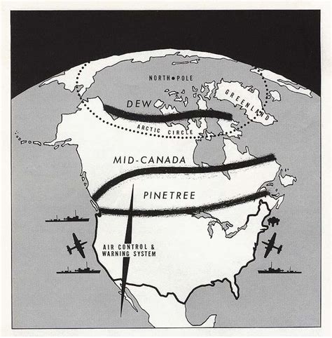 NORAD’s Cold War early warning system The DEW line (Distant Early ...