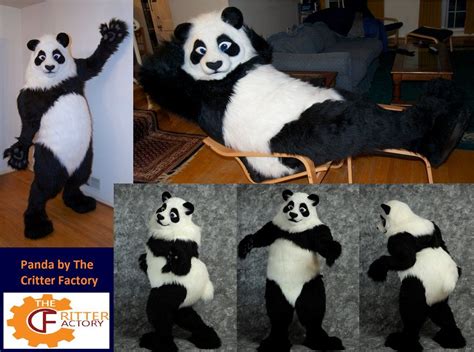 Panda Fursuit from 2 yrs ago by Critter Factory | Fursuit, Panda, Furry costume