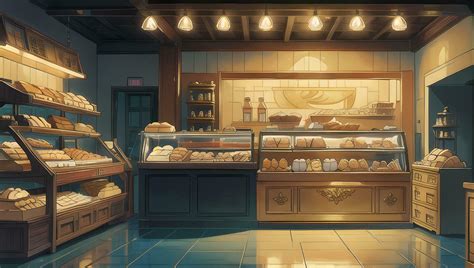 Bakery General Store Graphic Novel Anime Manga Wallpaper 32492828 Stock ...