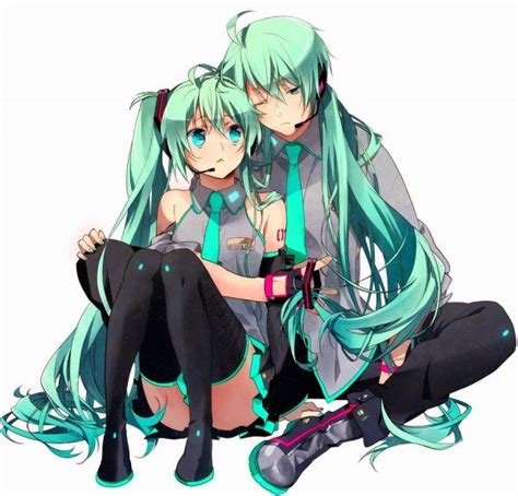 hatsune miku and hatsune mikuo - Anime Photo (25104638) - Fanpop