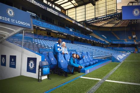 Entrada a Stamford Bridge, el estadio del Chelsea FC, Londres