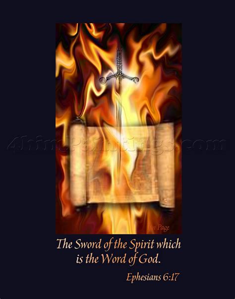 4himpaintings: Sword of the Spirit~ To think for yourself