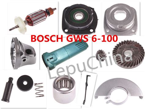 Bosch Gws 6-100 Angle Grinder Armature Gear Spare Parts Accessories Handle Switch - China Gws 6 ...