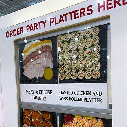 costco deli platters menu