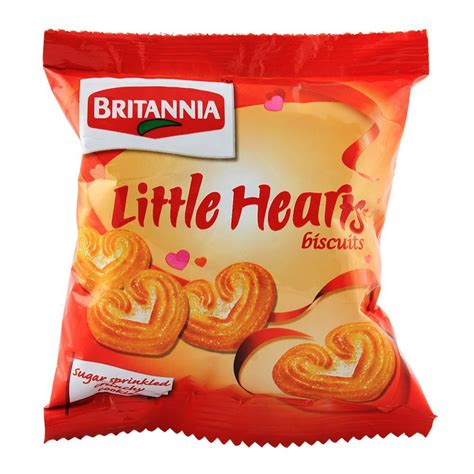 Order Britannia Little Heart Biscuits 23gm Online at Best Price in Pakistan - Naheed.pk