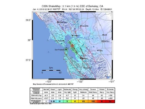 No Initial Injuries, Damage Reported in San Francisco Earthquake ...