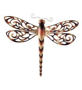 Large Metal Dragonfly Wall Art | Wind and Weather