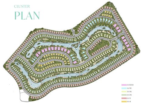 Venice Luxury Standalone Villas at Damac Lagoons - Master Plan