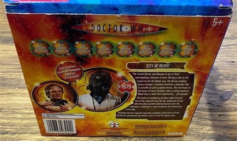 Doctor Who City of Death Collectors Figure Set Fourth Doctor Scaroth Mona Lisa | eBay