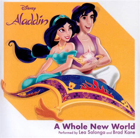 Lea Salonga And Brad Kane – A Whole New World – Vinyl (Blue, 3", Single ...