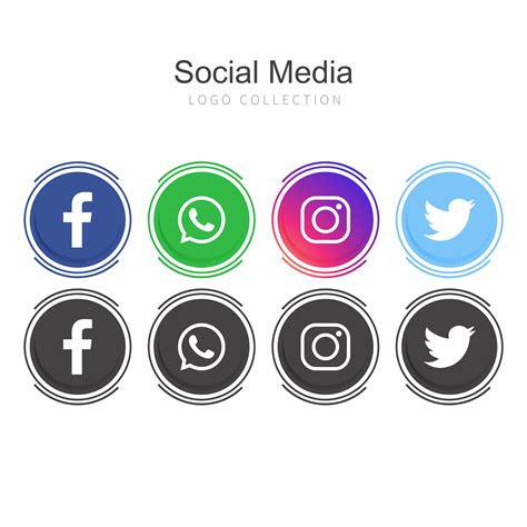 Popular Social Media logo collection - Download Free Vectors, Clipart Graphics & Vector Art