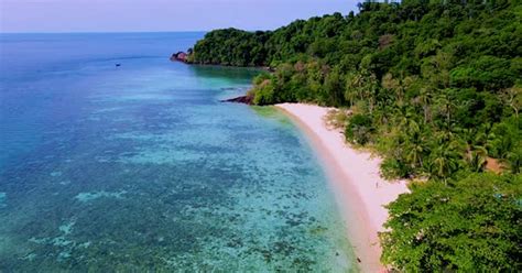 Koh Kradan Island Southern Thailand Tropical Beach and a Turqouse ...