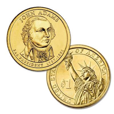 John Adams Dollar Coin Value: How Much Is It Worth Today? - Luv68