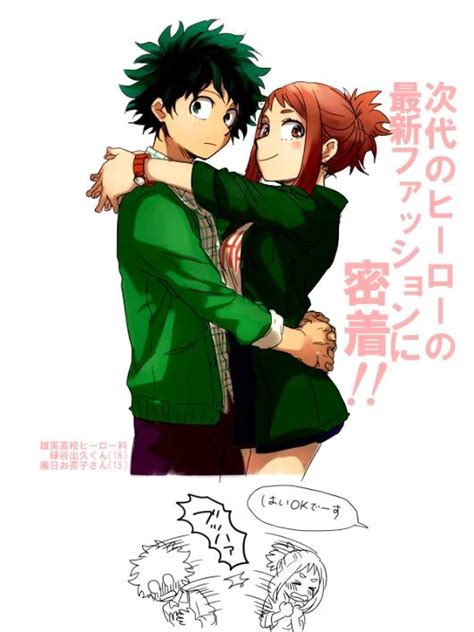 44 best Midoriya X Uraraka images on Pinterest | My hero academia ...