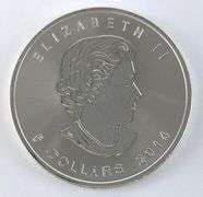 2014 $5 Canada Maple Leaf 1oz. 9999 Fine Silver - Matthew Bullock ...