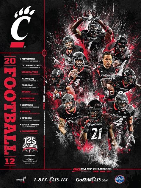 Cincinnati Bearcats Football Schedule 2022 Printable - Printable Schedule