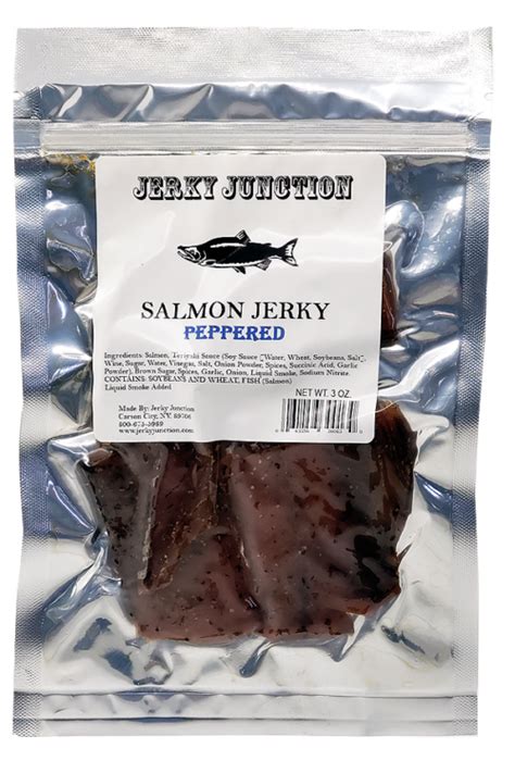 Salmon Teriyaki Jerky - Jerky Junction