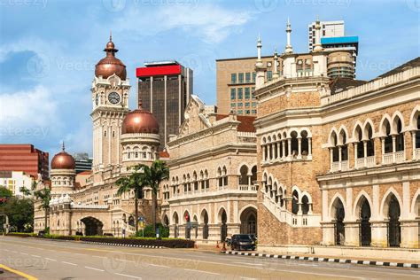 sultán Abdul samad edificio a independencia cuadrado en kuala lumpur ...