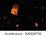 Sky Lanterns Free Stock Photo - Public Domain Pictures