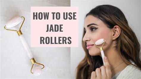 How to Use Jade Rollers | Before and After - YouTube