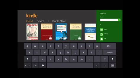 Kindle App for Windows 8: How To & Features - YouTube