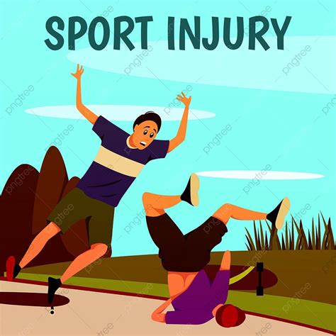 Sports Injuries Cartoons