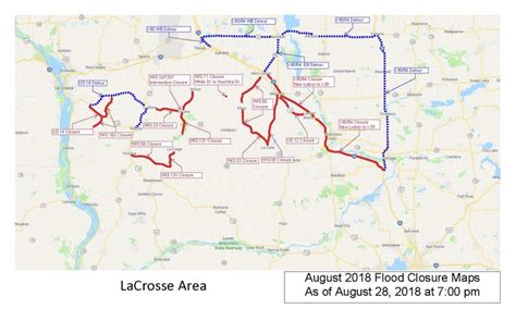 Flooding keeps number of state roads closed - WXOW News 19 La Crosse, WI – News, Weather and ...