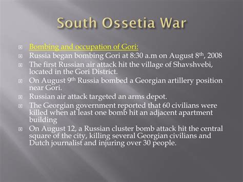 PPT - South ossetia war PowerPoint Presentation, free download - ID:3910805