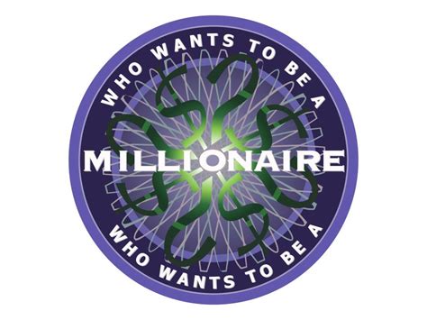 Who Wants To Be A Millionaire Logo PNG vector in SVG, PDF, AI, CDR format