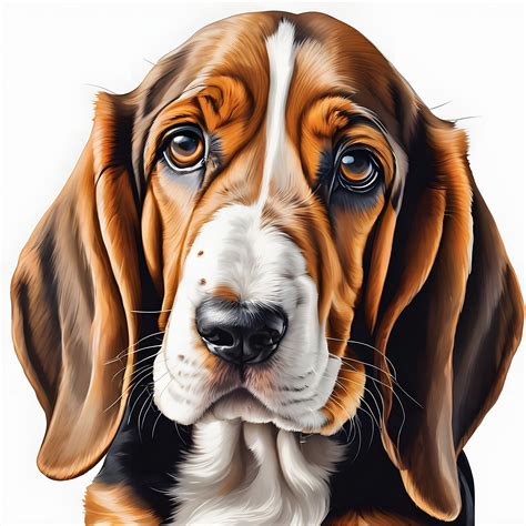 Basset Hound Dog Animal Illustration Free Stock Photo - Public Domain ...