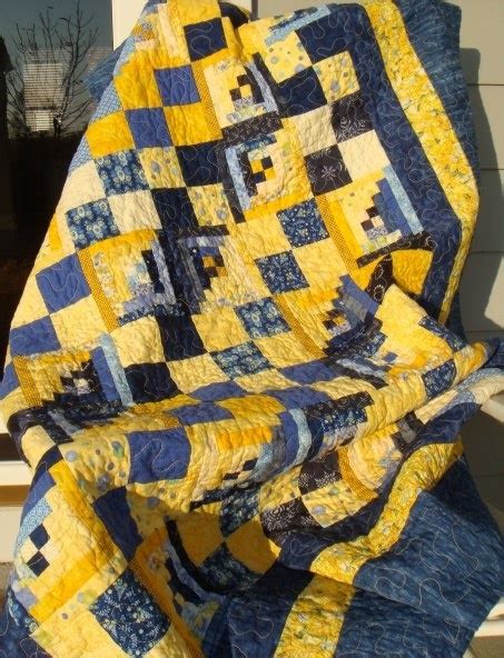 7 best blue and yellow quilts images on Pinterest | Yellow quilts ...