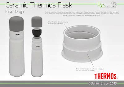 Daniel Bruty - Product Designer: Ceramic Thermos Flask