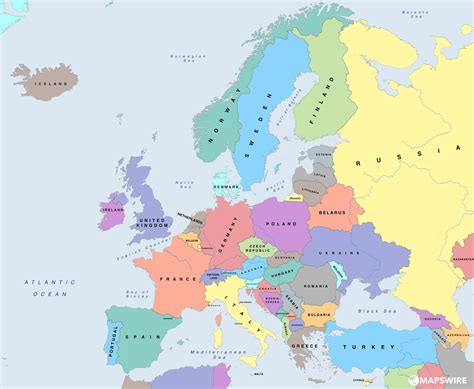 Social Science 6 camposoto: EUROPE: countries and their capital cities.