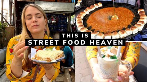 I ONLY ATE MUMBAI STREET FOOD FOR 24 HOURS! || India Vlog - YouTube