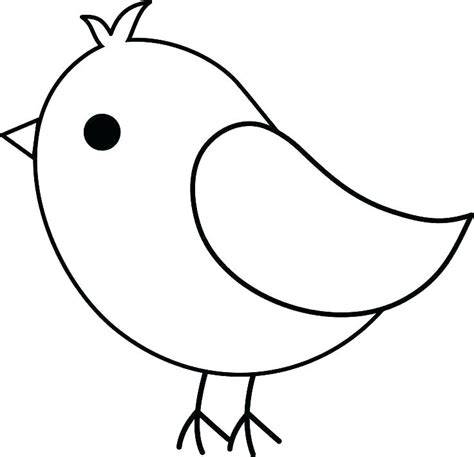 Simple Flying Bird Drawing at GetDrawings Free download – Simple Bird Outline | DocTemplates