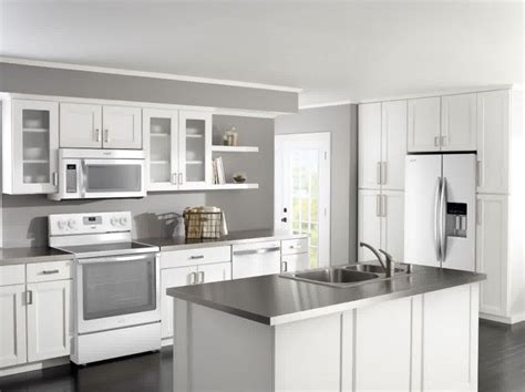 Awesome Kitchen Appliance Suite | Small white kitchen cabinet