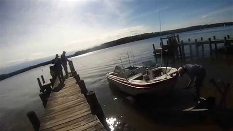 lake anna - boating and fishing 1 of 5 - launching my boat - YouTube