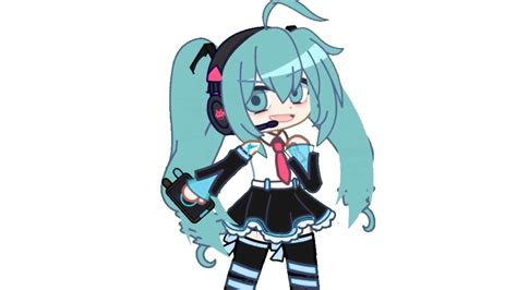 Hatsune Miku's dance! 🕺🕺🕺 Gacha club - YouTube