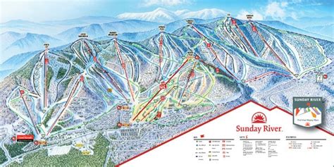 Sunday River Piste And Ski Trail Maps