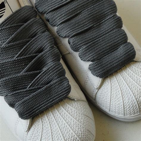 Grey 20mm XL Fat Laces [20-GRY] - £4.25 : BBoy Laces | High Quality Fat Shoelaces