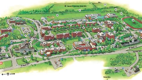 Campus Map & Directions | Norwich University