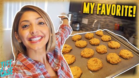 Making Pumpkin Oatmeal Raisin Cookies - YouTube